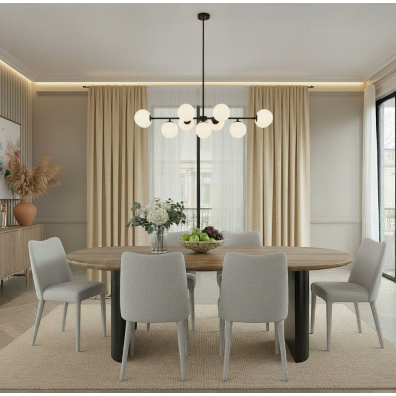 Contemporary 6-Seat Dining Set
