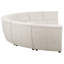 Canapé modulaire rembourré 8 pièces Sycamore Ivory