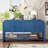 Versatile Console Table With Woven Wood Slats And Solid Wood Veneer, Suitable-1605929033