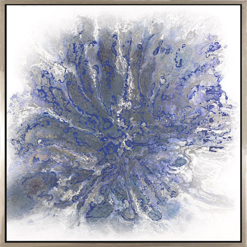Flora Blue Painting