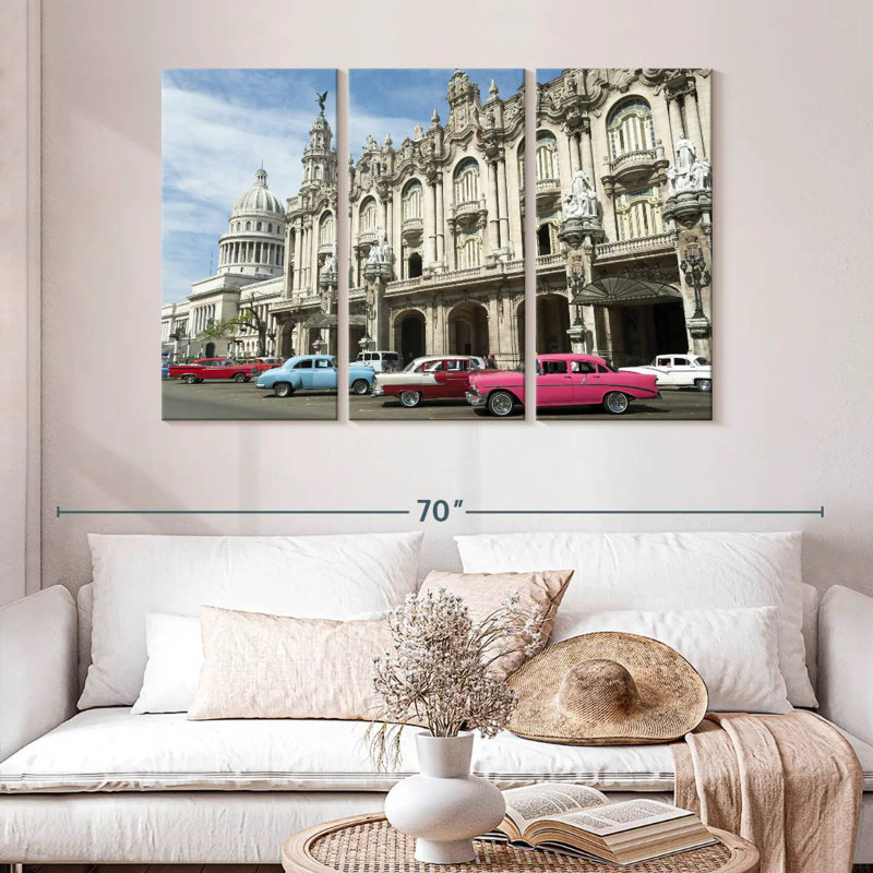 Syd Prado Street Cars, 32" H x 50" W