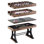 Table combinée 4-en-1 Barrington Coventry de 54 po avec billard, tennis de table et babyfoot