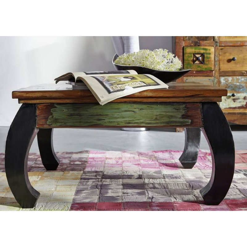 Nature Of Spirit Solid Wood Solid Wood Abstract Coffee Table