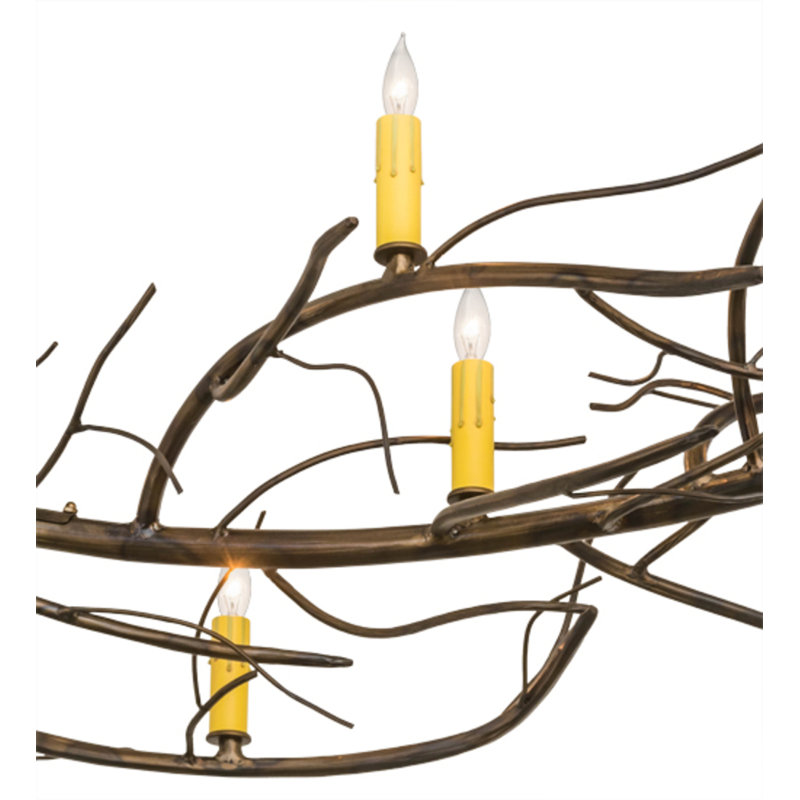 Luminaire suspendu unique à 9 lumières Jameis