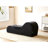 Comfortable Chaise Lounge, Ergonomic Curve, High Foam Core, Removable Washable Black Cover For Max Relaxation Relaxing Lounge Chair, Ergonomic, Foam, Detachable Cover,-965024819