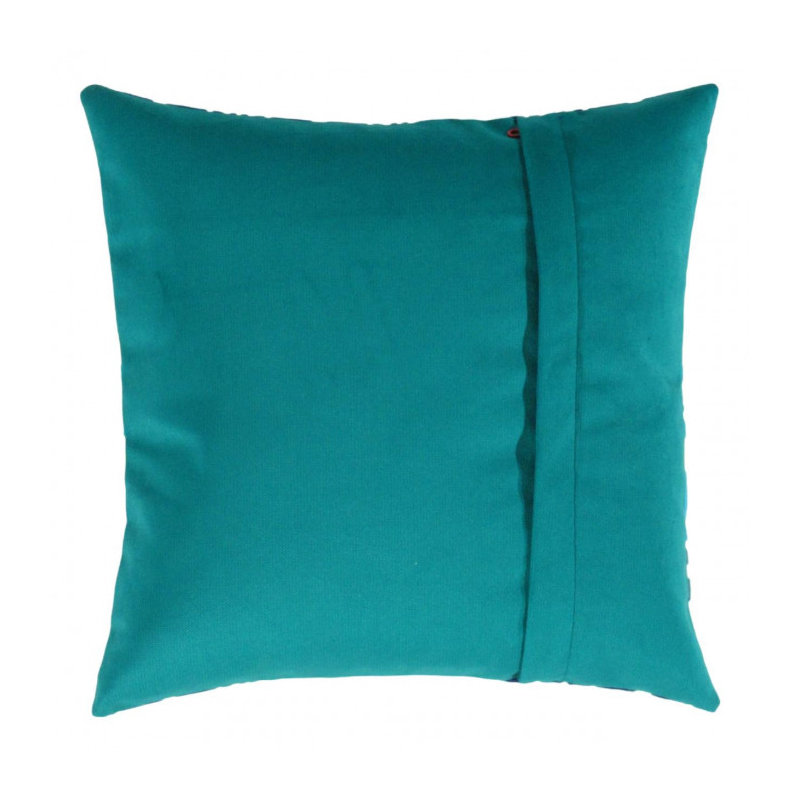 Coussin décoratif en velours Pasargad 16 po x 16 po
