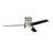 52-Inch Flush-Mount Smart Ceiling Fan with Integrated LED Light, Wall Control