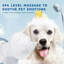 Brosse de toilettage pour chien 2 en 1 avec distributeur de shampooing