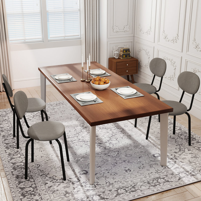 Stackable Dining Chairs Set of 4, Stackable Waiting Room Chairs, Gray