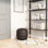 Lillian footstool - black