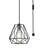 1 - Light Dark Bronze Single Pendant