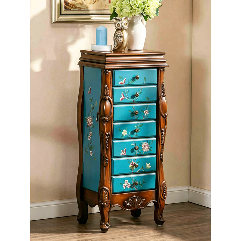 Armoire à bijoux American Country Style