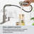 Kitchen Faucet With Soap Dispenser, Single Handle Pull-Out Faucet, Suitable For Kitchen Sink And Laundry Room.-113249514