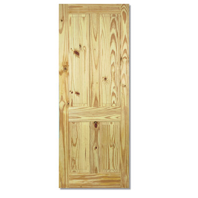 Essentials 4P Knotty Pine Internal Door