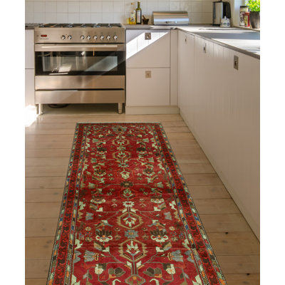Annaleisa One-of-a-Kind 3'10" X 10'2" 2022 Runner Wool Area Rug