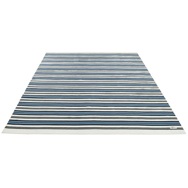 Dii French Blue And Off White 2-Tone Ribbed Rug 2X3 Ft, 1 - Ralphs