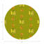 Sous-verres ronds en cuir Gem