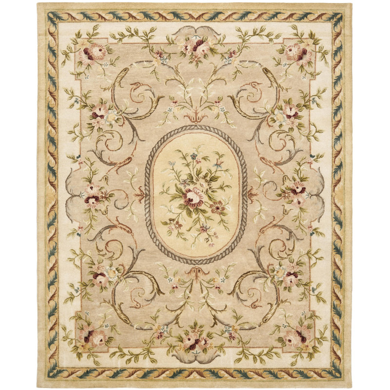 Bergama Hand Tufted Wool Rug, Rectangle 9'6" x 13'6"