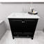 Ensemble de meuble-lavabo 30 po avec lavabo, armoire de salle de bain multifonctionnelle avec portes et tiroirs, cadre solide et panneau en MDF-1288089533