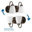 Éclairage pour meuble-lavabo à intensité variable Carilynn-700393638
