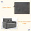 Canapé-lit convertible 3 en 1 Sleeper Chair-1995366048