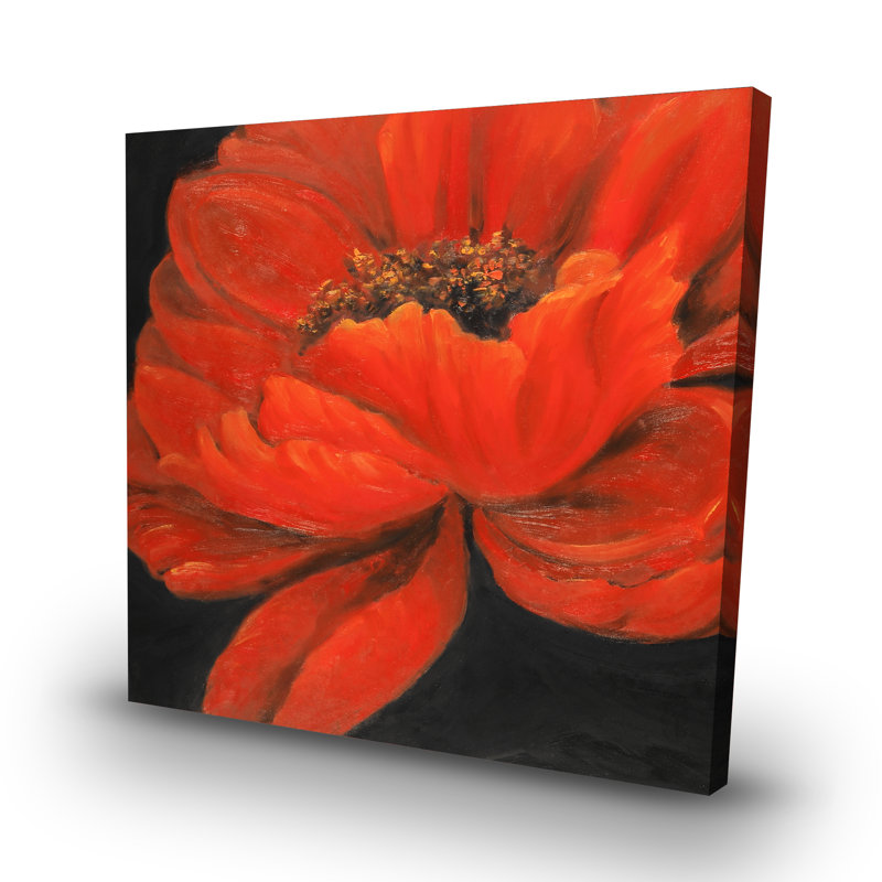 petal flower - 32"x32" art on canvas