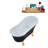 59.1'' x 27.6'' Soaking Acrylic Bathtub-76223188-90752803