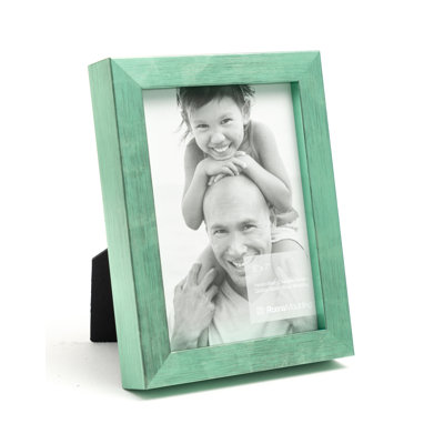 Cadre photo simple en bois doré