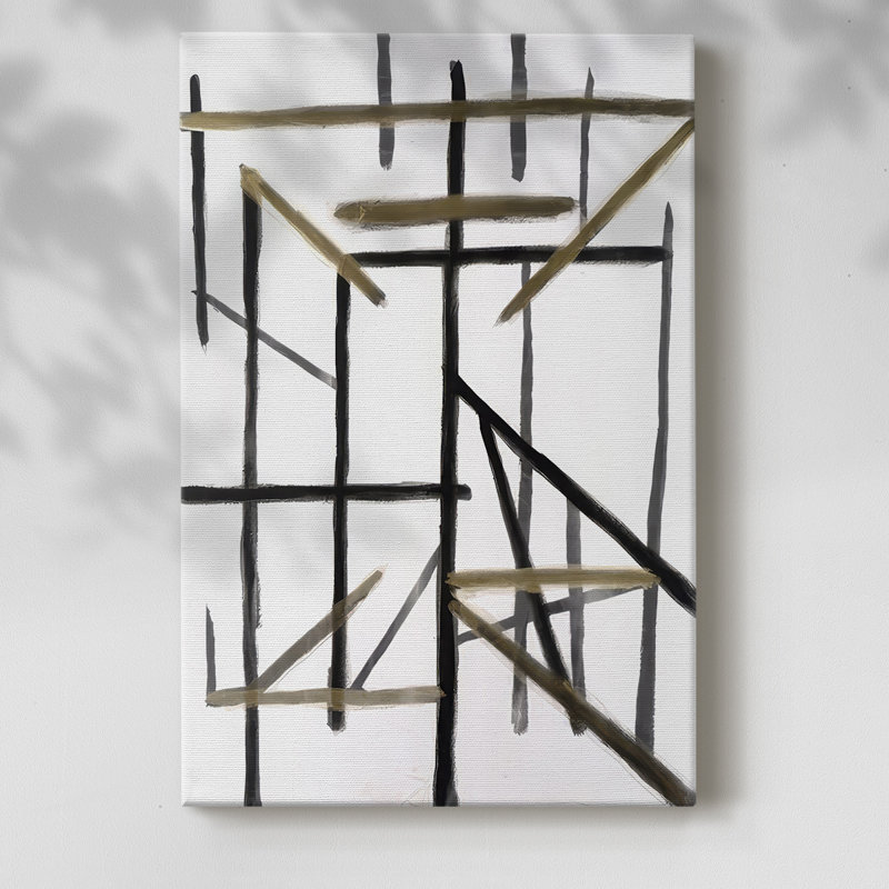 Edifice II - Impression sur toile seulement - NON-CADRE, H 48 po x l 32 po