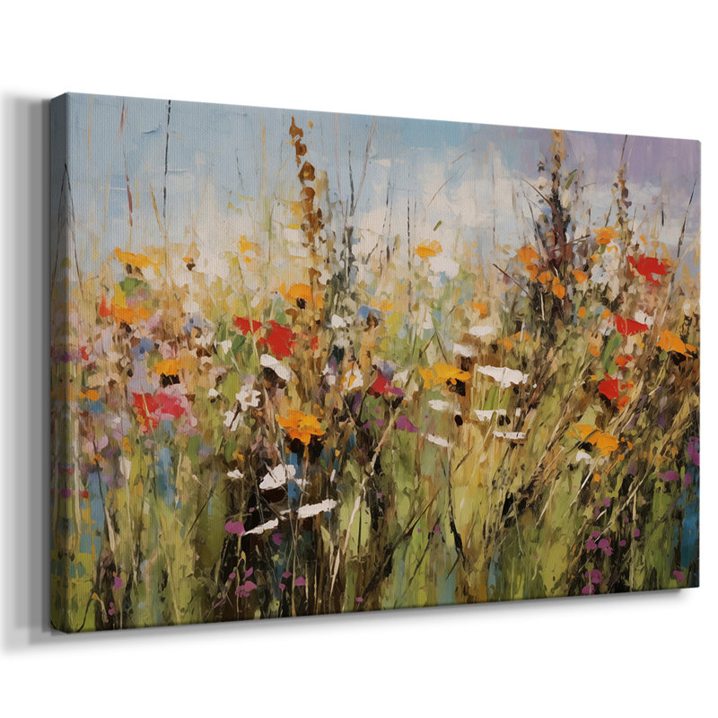 Série Floral - CXLV III - Cavas enveloppés de galerie, 18 x 27