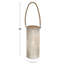 Porte-votive en fer et verre