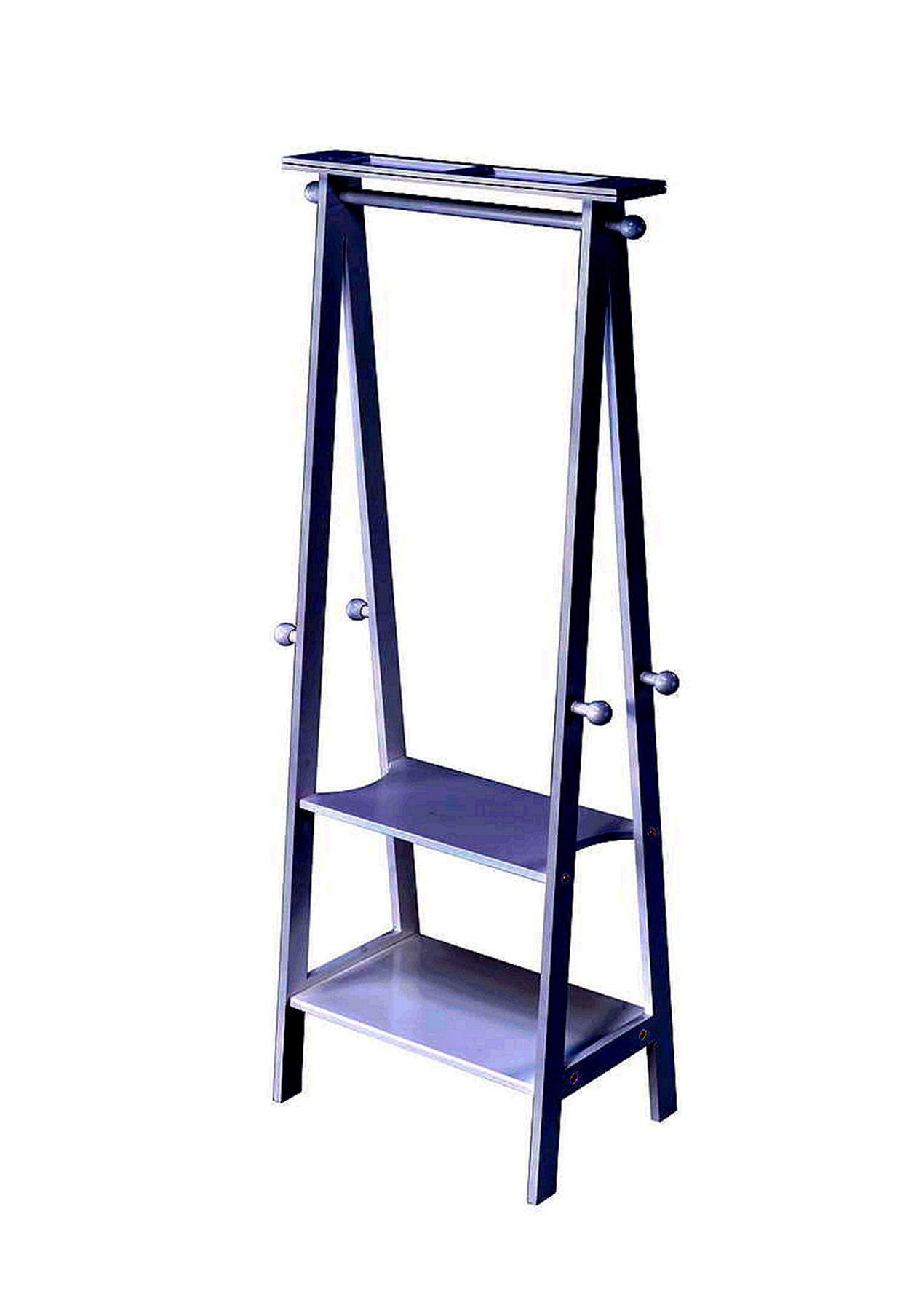 Versatile Spaces Rack Rebrilliant Versatile Space-Saving Garment Rack For All Living Spaces ...
