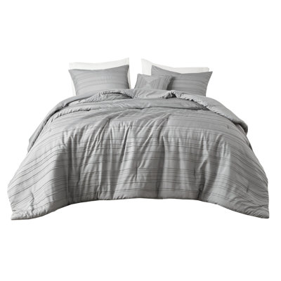 Oliver Clip Jacquard Comforter Set