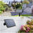 Shizuo 25' Outdoor LED Solar Powered 25 - Bulb Standard String Light