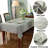 Jacquard Tablecloth Damask Fabric Table Cloth Water Resistant & Wrinkle Free Spillproof Polyester Table Cover (Rectangle/Oblong, 52" X 70" (4-6 Seats)