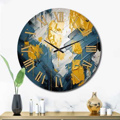 Metal Wall Clock