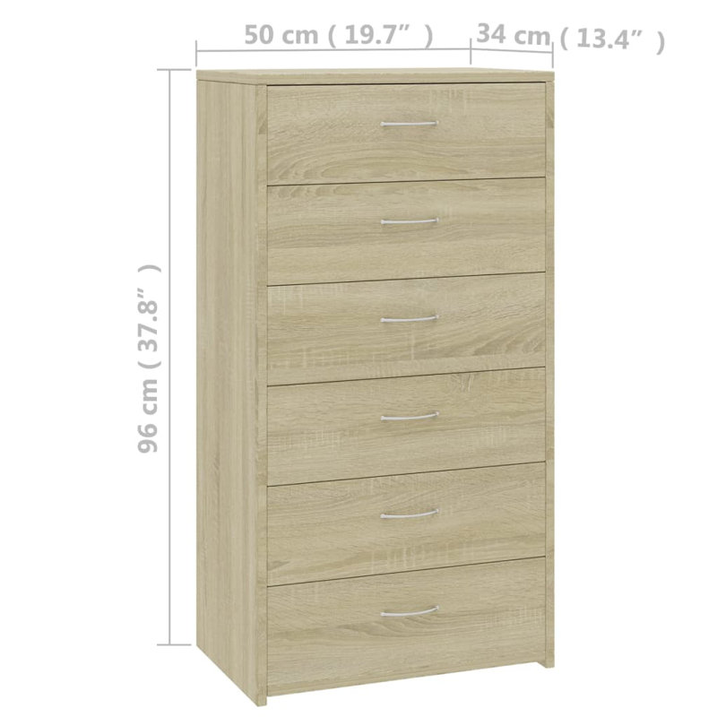 Alejando 50cm Sideboard, Oak