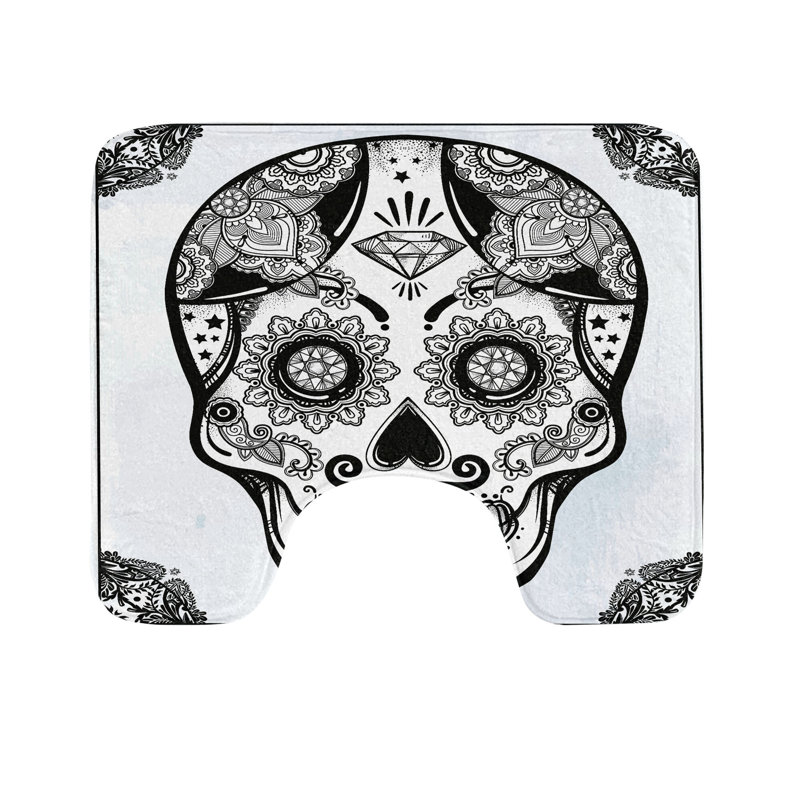 Tapis de salle de bain Sugar Skull