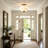 Glint 3-Light Transitional Pumpkin Milk Glass Shade Flush Mount Ceiling Light -135386332