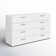 Gianna 8 Drawer 55.12" W Double Dresser