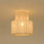 Plafonnier encastré cylindrique 1 lumière 2 niveaux
