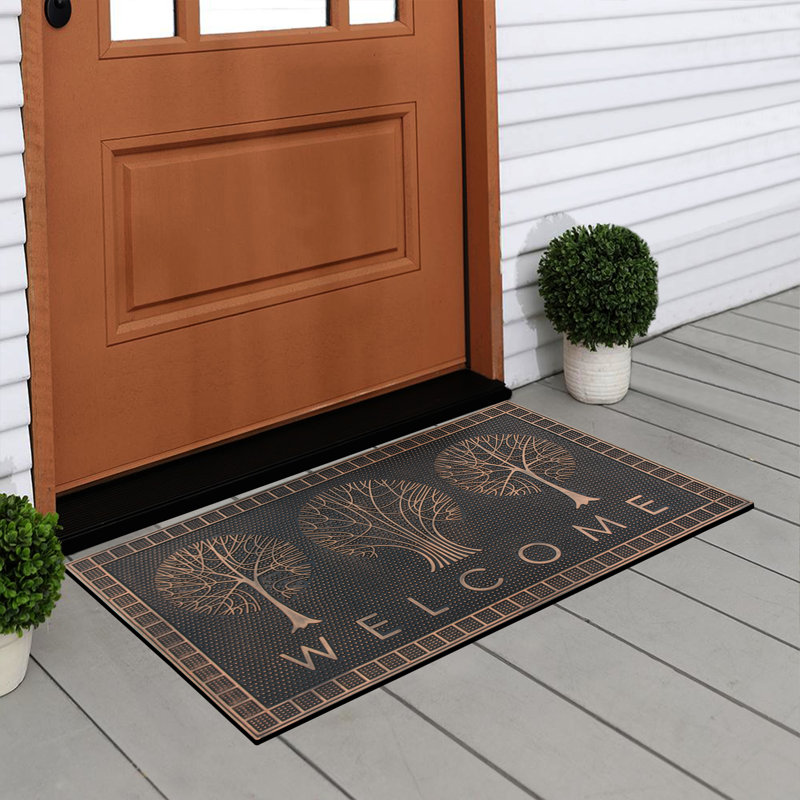 Paillasson en caoutchouc «Welcome Tree» Oconto