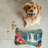 Aloha Cascades - 1 Piece Bone Shape Feeding Mat-101634869