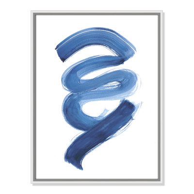 Slinky Indigo I by Filippo Ioco - Painting Print