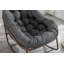 Chaise berçante d'extérieur en acier Alvan-604352852