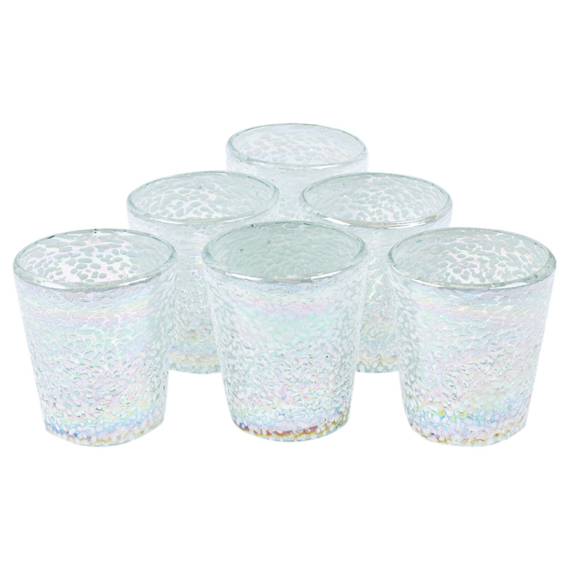 Gobelets en verre recyclé soufflé à la main Lifthrasir (ensemble de 6)