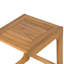 Table d'appoint en bois d'acacia