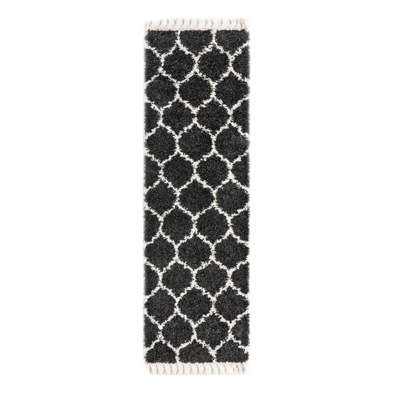 Geometric Indoor Rug, Runner 2'7" x 8'2"