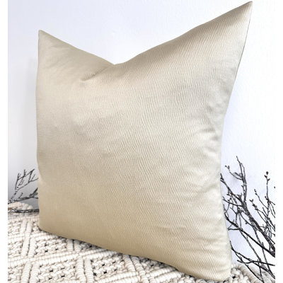 Abstract Gold Square Cushion Cover