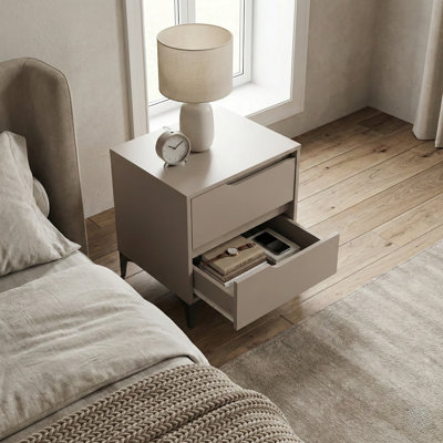 Norcross 20" 2 Drawer Nightstand